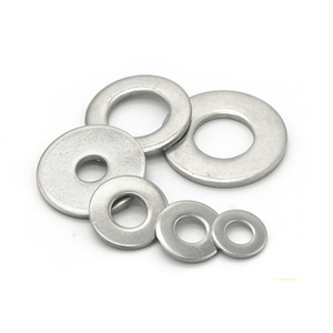 En stock – Lot de 100 rondelles plates M6 en acier inoxydable, jeu de calibres fins de verrouillage pour usage industriel, fixations et quincaillerie - Product Image 3
