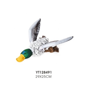 Nuevo diseño lindo vívido simulado forma de pájaro masticar cuerda chirriante perro de peluche juguete para mascotas - Product Image 3