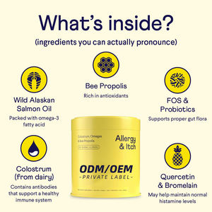 Friandises molles pour soulager les démangeaisons allergiques chez le <span class=keywords><strong>chien</strong></span>, OEM/ODM - Probiotiques, huile de saumon pour la santé de la peau, soutien immunitaire, soins de santé - Product Image 3