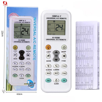 Control Remoto Universal para Aire Acondicionado Infrarrojo de Calidad de Marca Firstrich Personalizado, K-1028E, Material ABS, Código Fijo, Temporizador Automático
