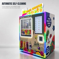 Distributeur automatique de smoothies et de jus de fruits frais, fonctionnant sur monnayeur, pour usage commercial