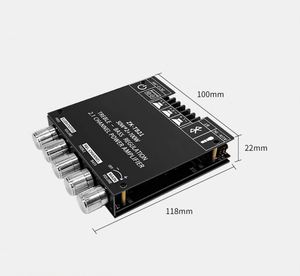 ZK-TB21 <span class=keywords><strong>2</strong></span>.1 kênh cao và thấp Pitch loa siêu trầm BT khuếch đại kỹ thuật số module với trung lập không có logo LCD module - Product Image 4