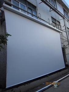 מסך מסך מסך מסך גדול ממונע מסך הקרנה ממונע קיר מסך מסך קיר הבית - Product Image 3