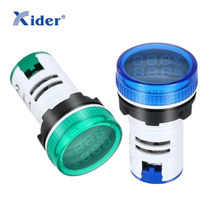 Thông tư 22 Mét <span class=keywords><strong>LED</strong></span> hiển thị kỹ thuật số Bảng điều chỉnh hiện tại và điện áp Meter chỉ số ánh sáng AD22-22VHzM - Product Image 6