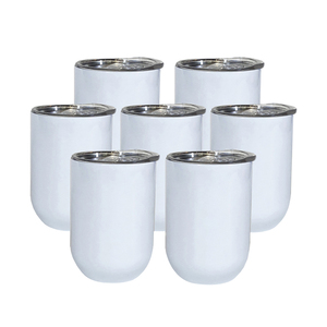Vaso de Vino Recto de Acero Inoxidable de 12 oz para Sublimación con Aislamiento Térmico de 6 a 12 Horas y Pajita para Regreso a Clases y Fiestas - Product Image 1