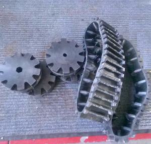 Oruga de Goma <span class=keywords><strong>para</strong></span> Quitanieves/Robot 255*73*35, Oruga de Goma <span class=keywords><strong>para</strong></span> Maquinaria Agrícola/Excavadora/Chasis de Robot/Máquina Industrial - Product Image 4