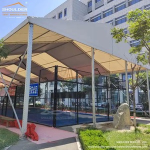 Cubiertas de pista de Pádel para exteriores personalizadas diseños de techo de panel carpas de pista de Pádel de China para <span class=keywords><strong>Centro</strong></span> Deportivo - Product Image 6