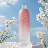Maßgefertigte Farbverlauf-Kosmetikflaschen aus Glas für Lotion und Toner, 30-300ml, Luxuriöse Mattierte/Transparente Ausführungen Verfügbar, Hitzebeständig