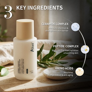 Esencia Hidratante Ligera con Ceramidas, Crema Facial Hidratante, Fortalece la Barrera Cutánea, Péptidos Antienvejecimiento - Product Image 2