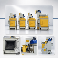Machine de sablage automatique CE Q32 pour le polissage et l'ébavurage des pièces de moteur/pompe, certifiée ISO, garantie de 2 ans