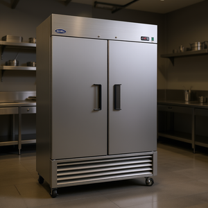 Congélateur vertical commercial Orikoool de 54 pouces, 49 pieds cubes, double porte, congélateur à encastrer, homologué ETL - Product Image 2
