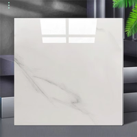 SAIRI House Carreaux de sol en porcelaine blanche brillante moderne 1200x600mm 600*600mm