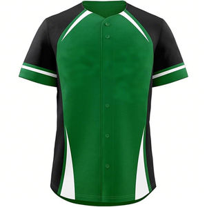 Düşük adedi yetişkinler abd özel Logo boş 3D süblimasyon beyzbol forması - Product Image 4