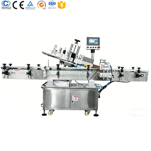 Máquina automática para etiquetar botellas, aplicadora de etiquetas para frascos, máquina etiquetadora de pegatinas para botellas redondas - Product Image 1