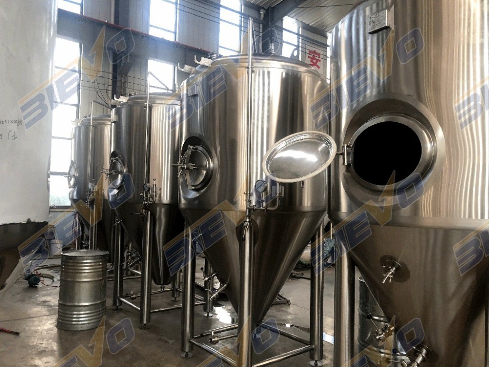Bière artisanale bière d'utilisation d'usine 100L à 6000L pot en acier inoxydable bière cuve de fermentation