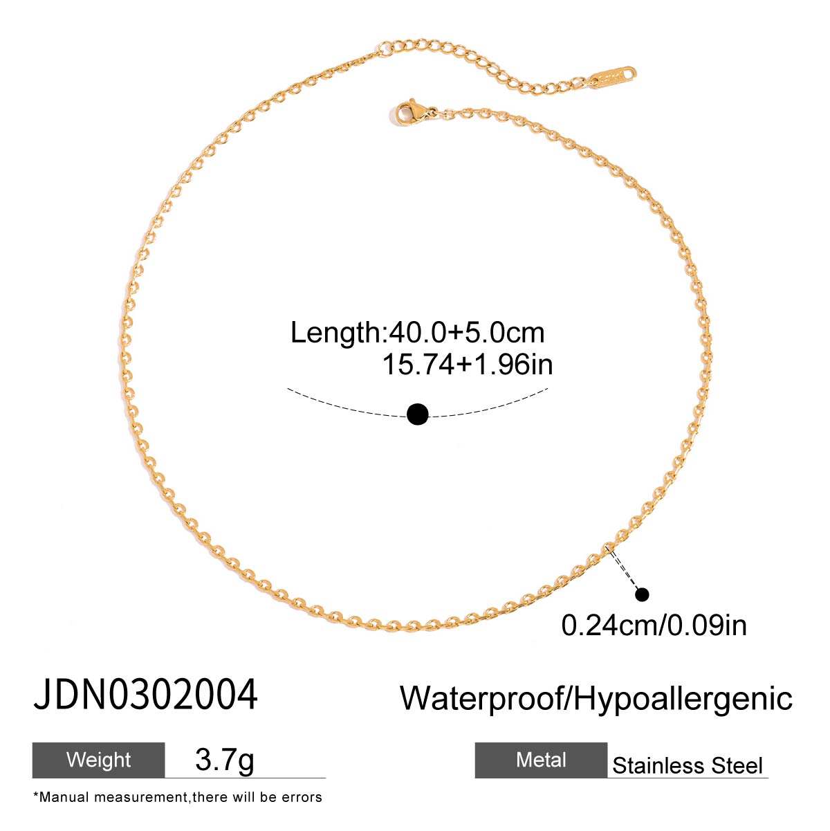 18K Oro JDN0302004
