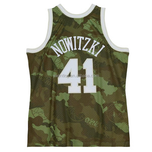 Camiseta de baloncesto Dallas #41 <span class=keywords><strong>Dirk</strong></span> <span class=keywords><strong>Nowitzki</strong></span> para hombre, camisetas bordadas, logotipos, ropa deportiva clásica para jóvenes de talla grande para la temporada de verano - Product Image 6