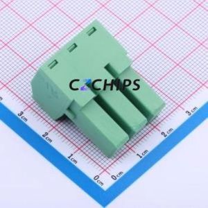 JL5EDGK-76203G01 Plug-in Terminal Block P=7.62mm Connector ( Connector Type: Plug )( Construction: 1x3P )( Pitch: 7.62mm ) - Product Image 2