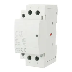 Mutai Ac contactor 110V 2220V 25A 32A 2P modular din rail housshould magnetic contactor