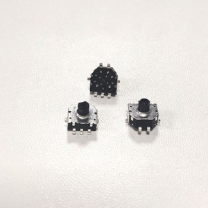 Mini Incremental 5-pin 360-degree Rotary Encoder <b>Switch</b> EC07 Insulated Shaft Encoder <b>Push</b> <b>Button</b> <b>Switch</b> 3-5V for Smart Wearable - Product Image 1