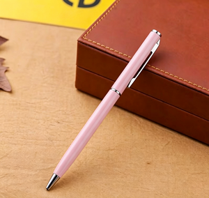 In Stock Classic Twist Metal Ballpoint <b>Pen</b> Slim Aluminum Tube Portable Smooth Writing Custom <b>Pen</b> for Hospital School Business - Product Image 1