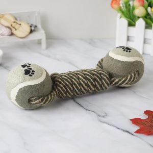 Nouveauté, vente en gros, jouet à mâcher interactif pour chien en coton écologique, corde durable - Product Image 5