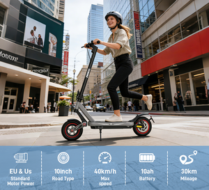 Trottinette électrique E12PLUS 800W 36V10A, batterie au lithium, pliable, étanche, autonomie de 30 km, contrôle par application - Product Image 3