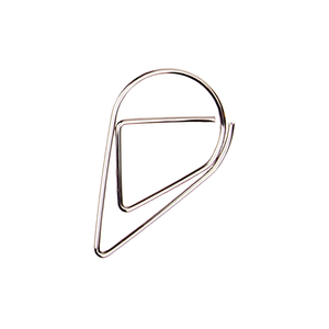 Kẹp Giấy Kim Loại Hình Giọt Nước Màu Vàng Hồng Dễ Thương Hình Dạng Đặc Biệt Kẹp Trang Trí Kẹp Nóng - Product Image 4