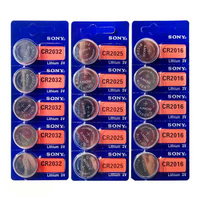 Batería de Reloj CR1616 2032 1620 337 CR1632 de Fábrica China a Buen Precio para Sony Murata Maxell