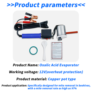 Evaporador de Ácido Oxálico Eléctrico de 12V para Apicultura, Herramienta para Eliminar Ácaros de Abejas, Equipo de Ganadería para Puertas de Nido - Product Image 4