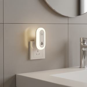 A94t LED Mini Xách Tay Cảm Biến Chuyển Động Thông Minh Đèn Ban Đêm Cho Trong Nhà Phòng Ngủ Hành lang Cắm Trong Đèn - Product Image 3