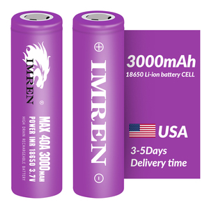 <span class=keywords><strong>18650</strong></span> батарея 3000 мАч 30Q, запас США, 3,7 В, 3,6 В, 20А, 40А, литий-ионная аккумуляторная батарея, перезаряжаемая цилиндрическая Тройная батарея - Product Image 3