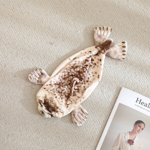 Peluche a forma di <span class=keywords><strong>leone</strong></span> marino, in peluche corto, imbottito in cotone PP, <span class=keywords><strong>altezza</strong></span> regolabile 35-120 cm, per età 0-14+ anni - Product Image 4