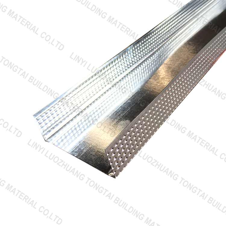 Galvanized Silver White Stud and Track