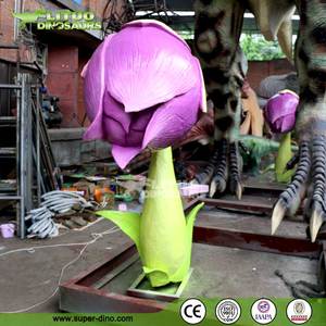 Parque de juegos Artificial Animatronic <span class=keywords><strong>Man</strong></span> <span class=keywords><strong>Eater</strong></span> Flower Moving Plants Atracciones - Product Image 4