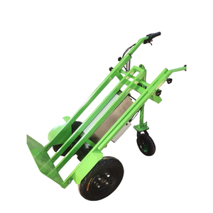 निर्माण स्थलों में टाइलें के लिए दो पहिया इलेक्ट्रिक ट्रॉली फ्लैट-बेड परिवहन वाहन - Product Image 5