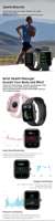 IDW 25 Hochwertige Dual-Mode Intelligente BT-Anruf Original Wasserdichte TFT Smartwatch für Damen