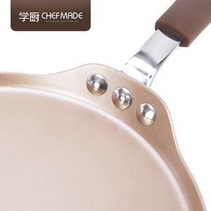 Carbon Steel Bakeware 8" Non-stick champagne Gold <strong>Pancake</strong> <strong>Pan</strong> - Product Image 4