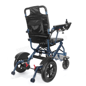 Silla de Ruedas Eléctrica Plegable Ligera de Aleación de Aluminio, Plegado con una Sola Tecla, Apta para Transporte Aéreo con Batería de Litio Segura - Product Image 5