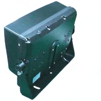 Monitor impermeable de 7 pulgadas, botón táctil, 3 canales de entrada, carcasa de aluminio, soporte en U con visera solar para maquinaria agrícola, vehículo
