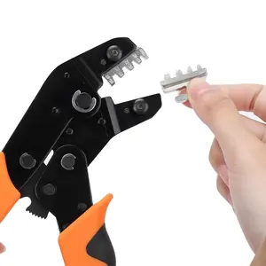 Bộ dụng cụ ép dây tự động đầu nối tấm pin năng lượng mặt trời 2024, đầu nối cách điện, dụng cụ ép tay tự làm 6 trong 1 - Product Image 3