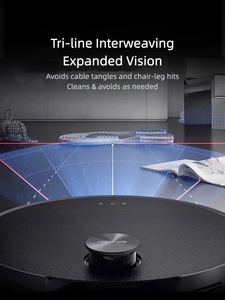 Pour aspirateur robot intelligent G30, 22 kPa, forte aspiration, nouvelle arrivée, nettoyage humide et sec à domicile, automatique, Ecovacs X8 Pro Plus - Product Image 2