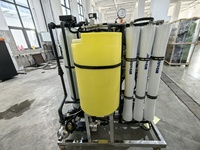 Sistema de Desalinización de Agua de Mar de 500 LPH, Planta de Ósmosis Inversa en Contenedor, Máquina de Purificación de Agua Salada a Agua Potable