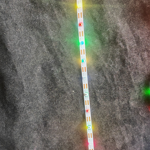 Độ sáng cao DC3V 5V 3.6 wát/mét 3V-3.7V RGB đầy đủ màu sắc tự động mờ <span class=keywords><strong>LED</strong></span> Flex dải - Product Image 1