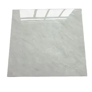 Foshan good quality glossy surface glazed polished porcelain floor wall tiles with jade marble texture for villa hotel office