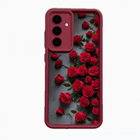 Étui de téléphone portable en TPU antichoc de style lentille d'appareil photo avec impression de cube de couleur créative pour Samsung A14 A15 A16 A21S A22 A23 A24 A25