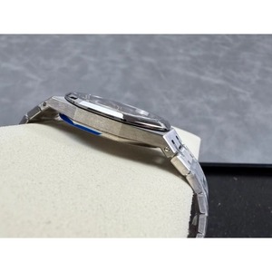 Reloj mecánico impermeable de súper calidad, 39 mm, movimiento de fábrica, titanio, rojo, 8.5 mm - Product Image 6