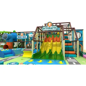 Cowboy Sicherheits ausrüstung Baby Spielplatz Ocean Theme Softplay Indoor-Spielplatz Franchise Hindernis parcours für Kinder