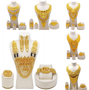 זהב טהור זהב טהור 21 קראט תכשיטים זהב טהור סט סין 14 קראט סט תכשיטים זהב 14 קראט סטים - Product Image 6