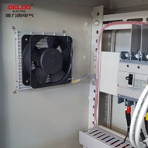 พัดลมระบายความร้อนแบบแกนหมุนสำหรับตู้อุตสาหกรรม Delixi 12V 120 38 พัดลมระบายอากาศสำหรับระบบจ่ายไฟ พร้อมแกนลูกปืน - Product Image 2